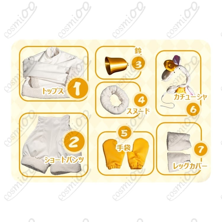 カードキャプターさくら 木之本桜 ひつじモチーフ衣装｜ふわもこ高再現・軽量設計 - 4枚目の画像
