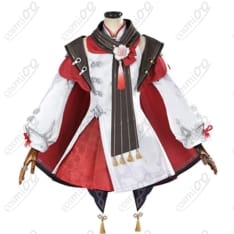 原神『胡桃/フータオ』コスプレ衣装 残雪に咲く紅風 高再現・非公式/ファンメイド - 1枚目の画像（サムネイル）