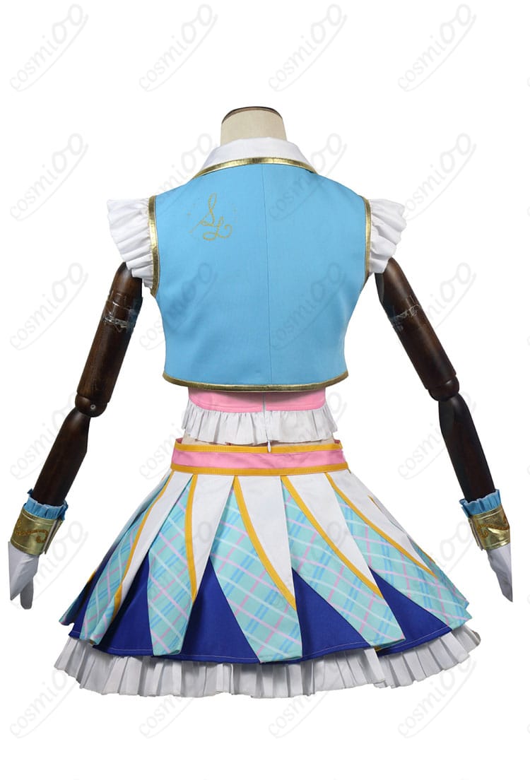 アイカツ！ 天羽まどか コスプレ衣装 商品背面 - 背中のディテールまで細かく再現