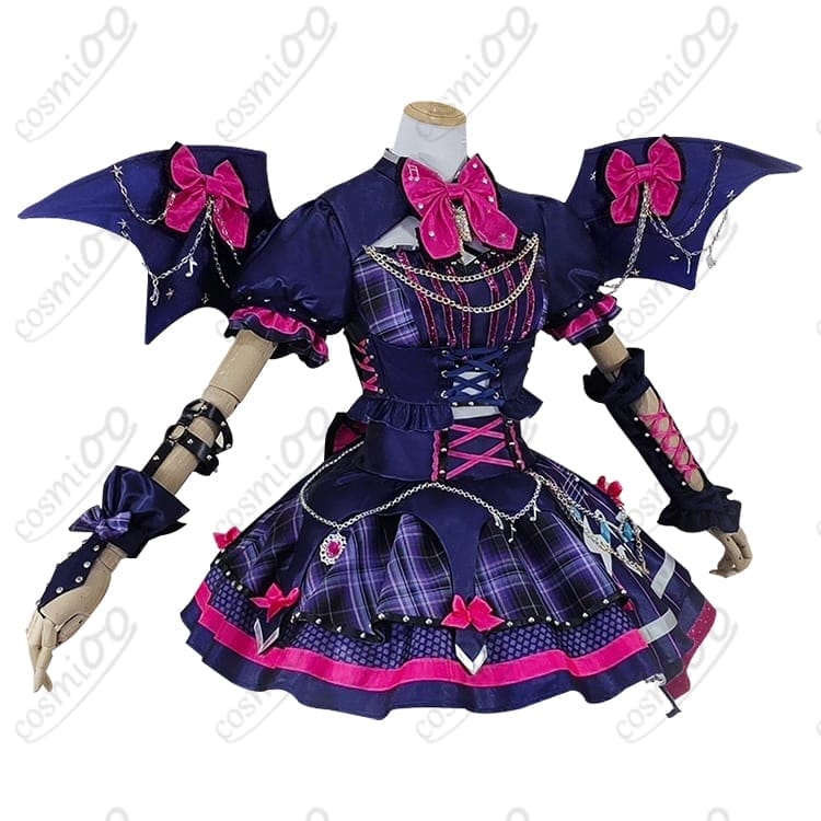 アイカツスターズ！桜庭ローラ『星のツバサ』コスプレ衣装｜高再現・ロックテイスト - 2枚目の画像