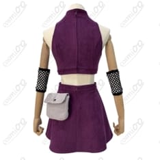 NARUTO 山中いの コスプレ衣装 高再現 フルセット しなやかな紫系デザイン - 4枚目の画像（サムネイル）