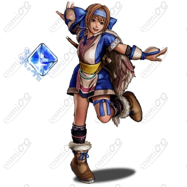 サムライスピリッツ「リムルル」コスプレ衣装 天真爛漫な氷の巫女を高再現