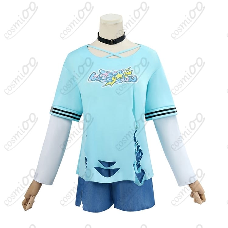 ホロライブ風『水宮枢』イメージコスプレ衣装高品質・快適素材・二次創作向け - 4枚目の画像