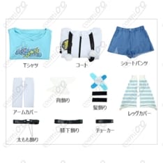 ホロライブ風『水宮枢』イメージコスプレ衣装高品質・快適素材・二次創作向け - 6枚目の画像（サムネイル）