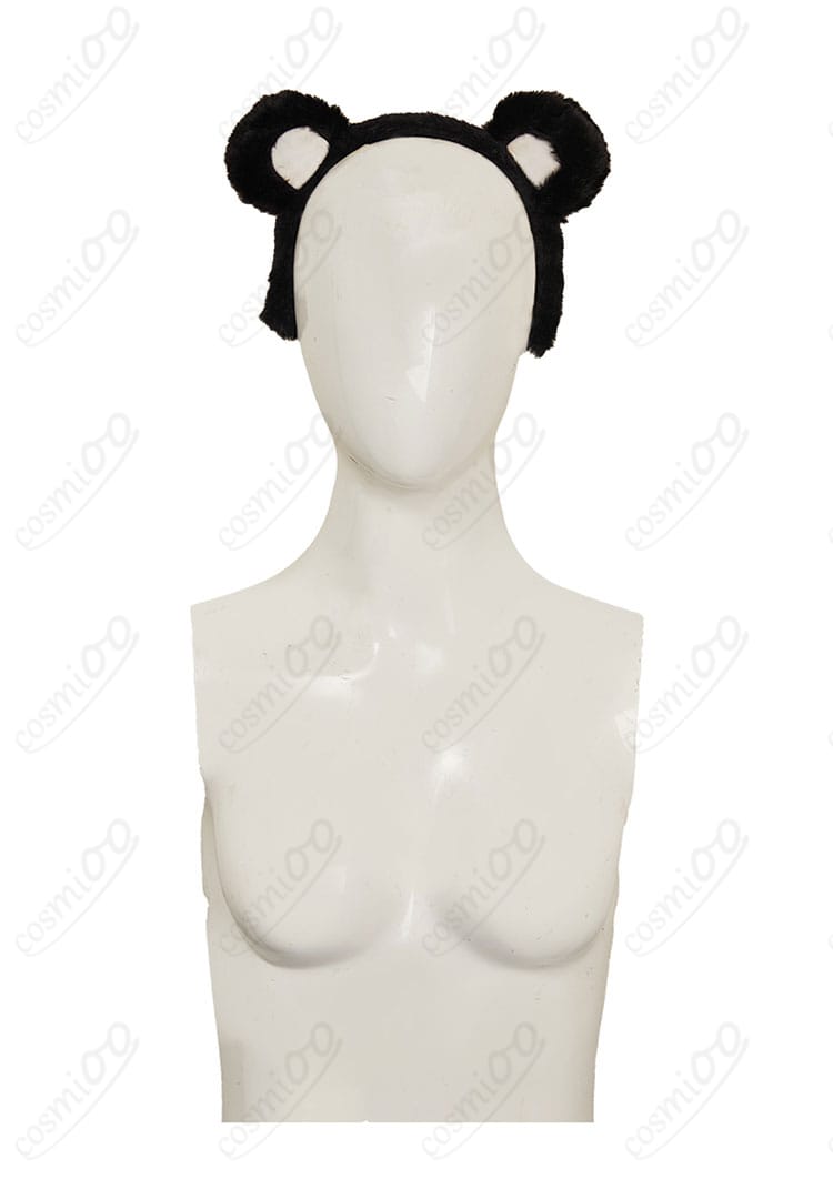 八尋寧々 コスプレ衣装 チャイナドレス ヘアバンドと頭飾りのディテール。キャラクターにぴったりのデザイン。