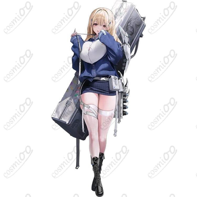 勝利の女神：NIKKE ティア コスプレ衣装 透け感×アーマー 高再現フルセット - 1枚目の画像
