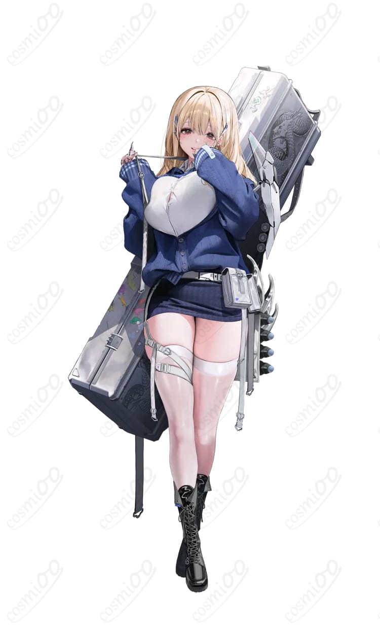 勝利の女神NIKKE ティア コスプレ衣装を着用したキャラクターのイメージビジュアル。衣装のディテールや雰囲気をチェックしよう！