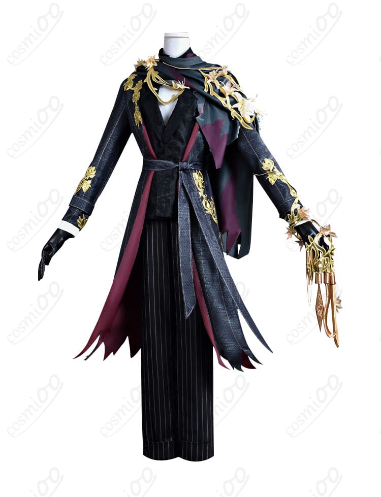 商品側面画像 - リッパー（ジャック）コスプレ衣装の側面ビュー