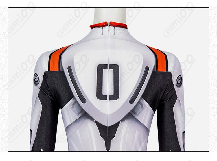 服装背面装飾細節 - 綾波レイのコスプレ衣装背面ディテール
