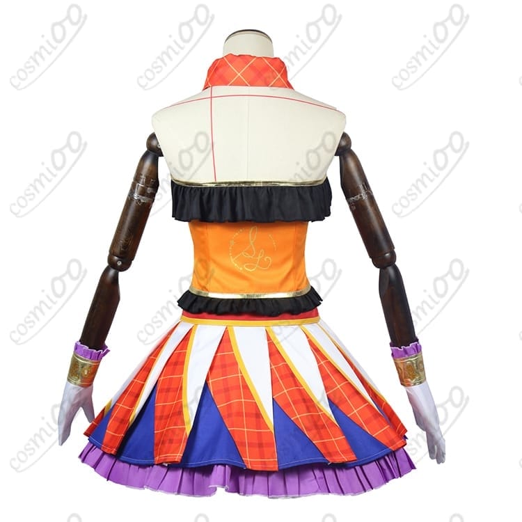 アイカツ！ 紅林珠璃 コスプレ衣装 高品質・情熱的ステージ再現フルセット - 3枚目の画像
