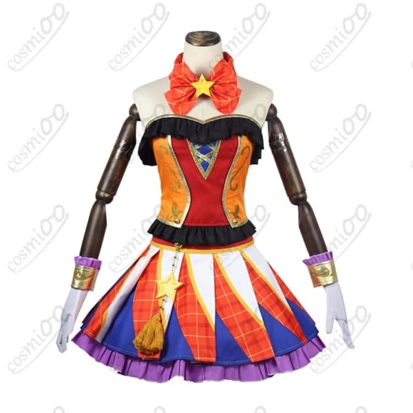 アイカツ！ 紅林珠璃 コスプレ衣装 高品質・情熱的ステージ再現フルセット