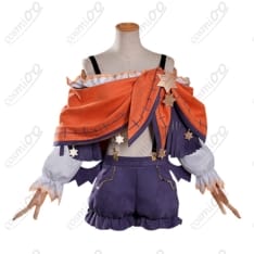 デート・ア・ライブV 鏡野七罪 コスプレ衣装 魔女風ドレス＆帽子 高再現 - 1枚目の画像（サムネイル）