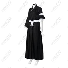 BLEACH 朽木ルキア 死覇装コスプレ 高再現 凛と清楚な隊士スタイル - 2枚目の画像（サムネイル）