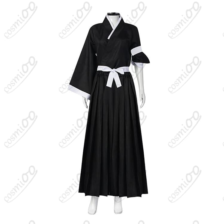 BLEACH 朽木ルキア 死覇装コスプレ 高再現 凛と清楚な隊士スタイル - 1枚目の画像