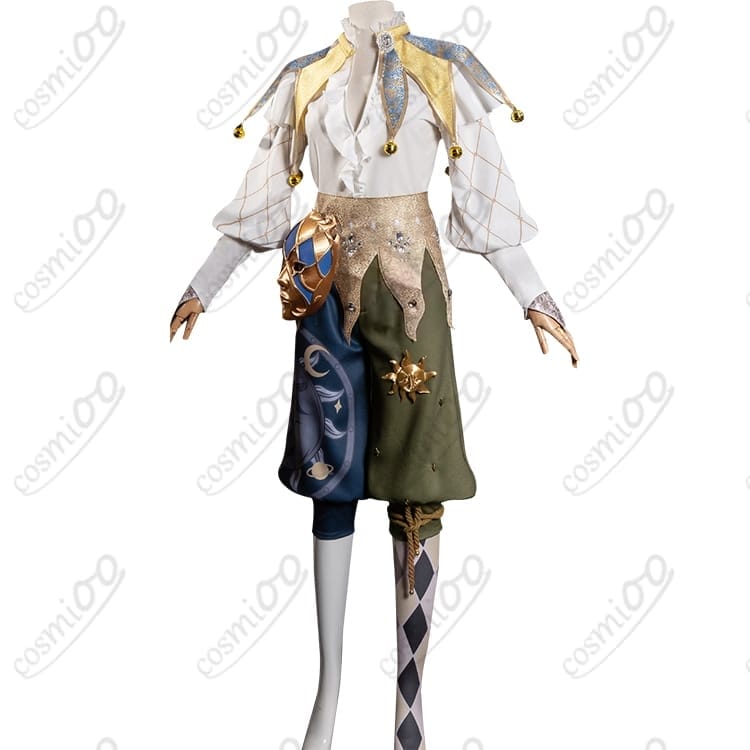 第五人格 道化師/ジョーカー 燃え尽きた太陽 コスプレ衣装 高再現 男女兼用 - 2枚目の画像
