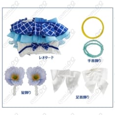 ラブライブ！園田海未 水着コスプレ衣装｜清楚で凛とした高再現・安心仕様 - 4枚目の画像（サムネイル）