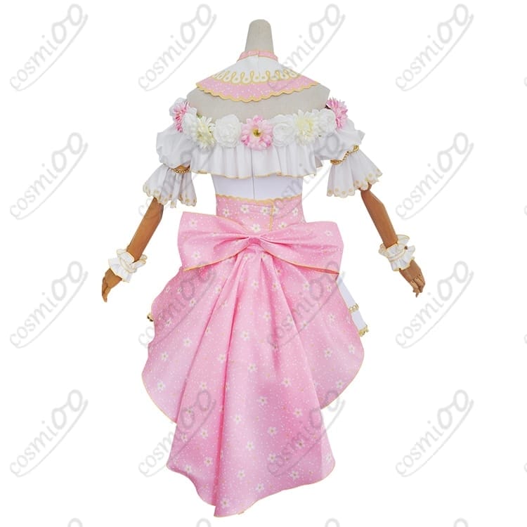 西木野真姫『フラワーフェスティバル編』コスプレ衣装 高再現・花冠付きフルセット - 3枚目の画像