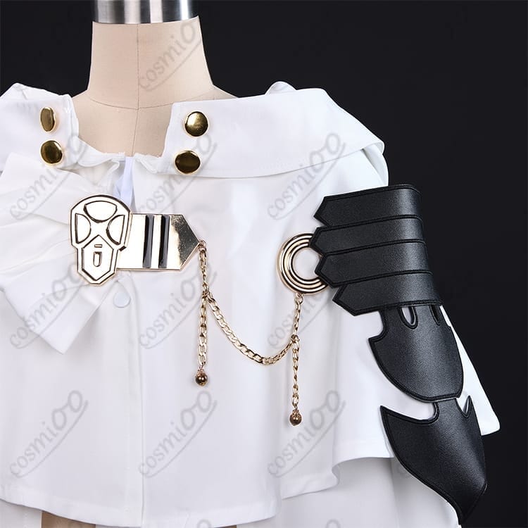 終わりのセラフ 百夜ミカエラ コスプレ衣装｜白の貴族制服風・高再現・マント付 - 3枚目の画像