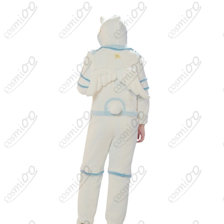 恋と深空 主人公コスプレ 宇宙冒険家/宇宙夢想家｜ジャンプスーツ・翼・尻尾セット - 6枚目の画像