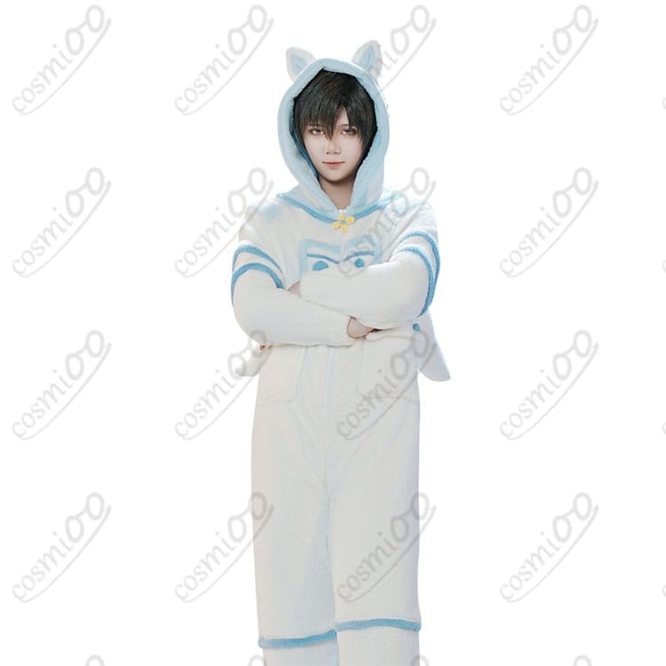 恋と深空 主人公コスプレ 宇宙冒険家/宇宙夢想家｜ジャンプスーツ・翼・尻尾セット - 7枚目の画像