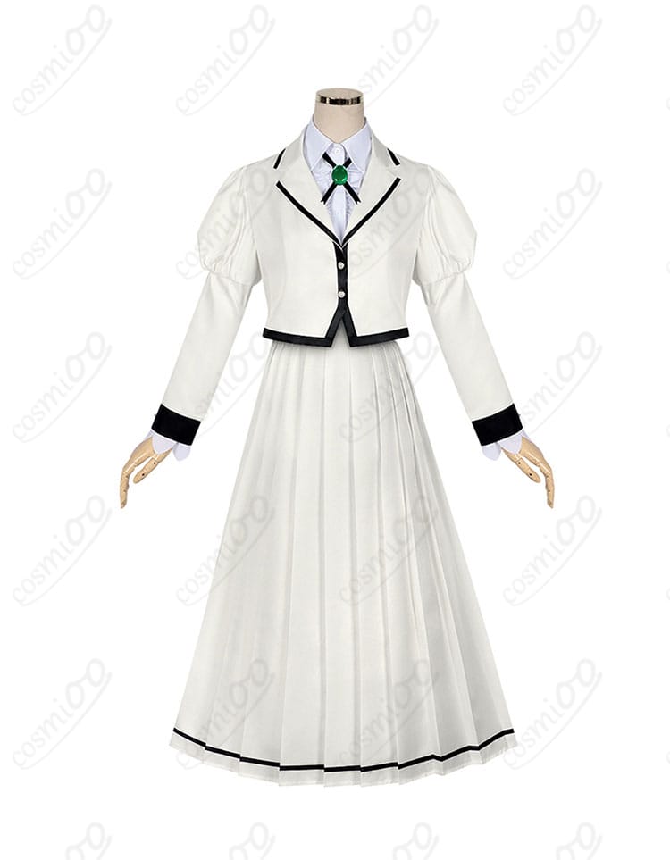 商品正面図。鈴ノ宮りりさ・黒鉄音羽のコスプレ衣装全体像。