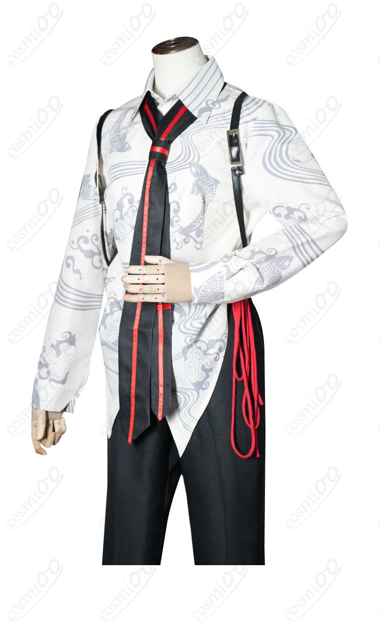 内装服のディテール - コスプレ衣装の内側、縫製と仕立てが丁寧に仕上げられています。