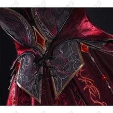 恋と深空 主人公『深紅の熱情』コスプレ衣装 エレガントで情熱的なデザイン - 3枚目の画像（サムネイル）