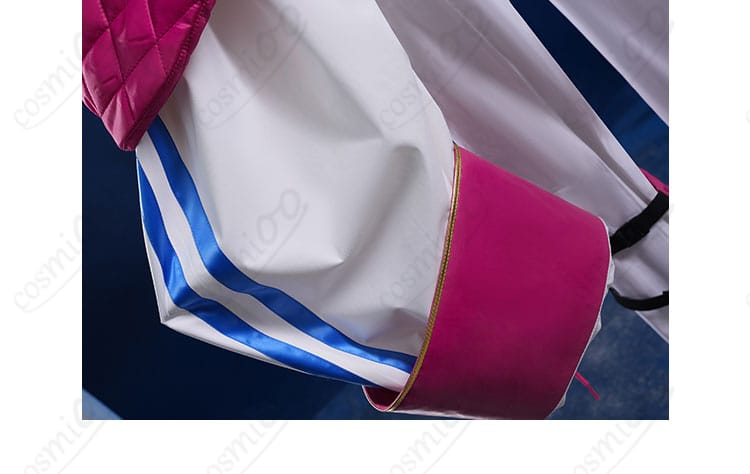 納棺師コスプレ衣装外套袖口の装飾。細部にわたる精緻なデザイン。