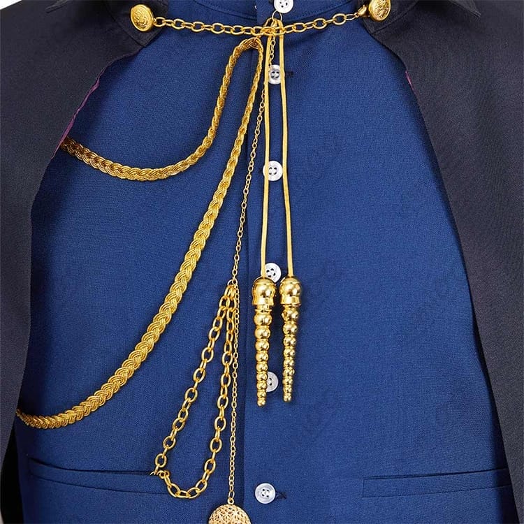 戦国モチーフ『森蘭丸』コスプレ衣装 小悪魔×ミステリアス 高品質フルセット - 5枚目の画像
