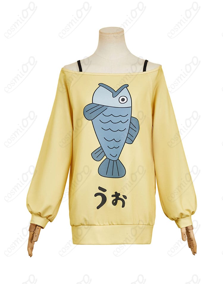 ダンダダンの綾瀬桃コスプレ衣装の正面画像。高品質なデザインで魅力的な仕上がり。