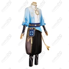原神 旅人（空）コスプレ衣装 非公式テーマ『花の騎士』風 高再現・フルセット - 3枚目の画像（サムネイル）