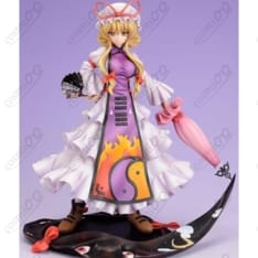 東方萃夢想『八雲紫』コスプレ衣装 高再現・優雅な長袖ロングドレス