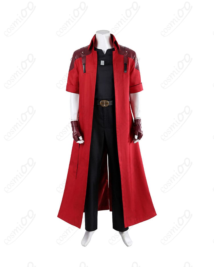 デビルメイクライ ダンテ コスプレ衣装 正面全体画像。細部までこだわった作りをご覧ください。