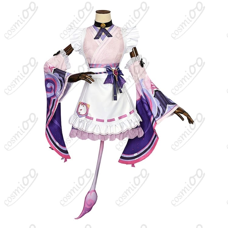 原神風・非公式 OC『夢見月瑞希』コスプレ衣装 高品質・快適な着心地 - 1枚目の画像
