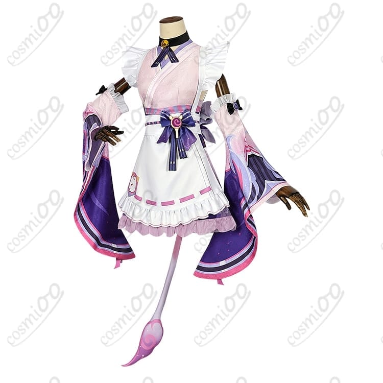原神風・非公式 OC『夢見月瑞希』コスプレ衣装 高品質・快適な着心地 - 2枚目の画像