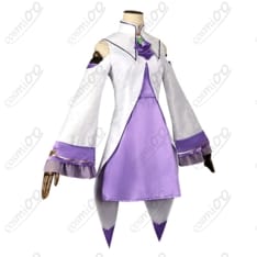 Re:ゼロ エミリア コスプレ衣装｜高再現・清楚な白×紫デザイン - 2枚目の画像（サムネイル）