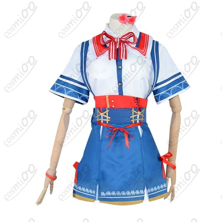 ホロライブ 赤井はあと/はあちゃま 通常衣装コスプレ｜清楚×元気のセーラー風 - 1枚目の画像