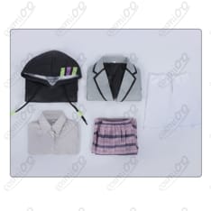 君のことが大大大大大好きな100人の彼女 原賀胡桃 コスプレ衣装｜高再現・学園制服風 - 5枚目の画像（サムネイル）