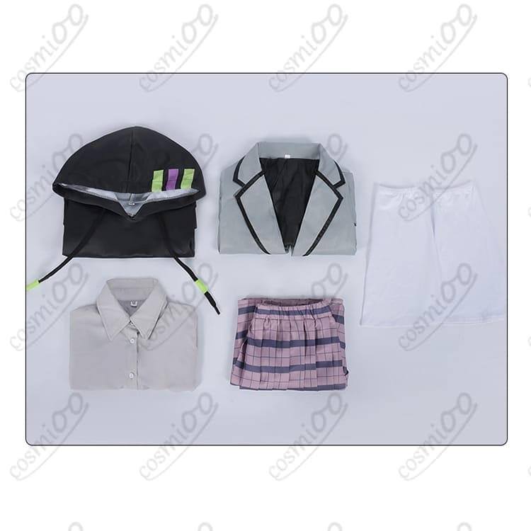 君のことが大大大大大好きな100人の彼女 原賀胡桃 コスプレ衣装｜高再現・学園制服風 - 5枚目の画像