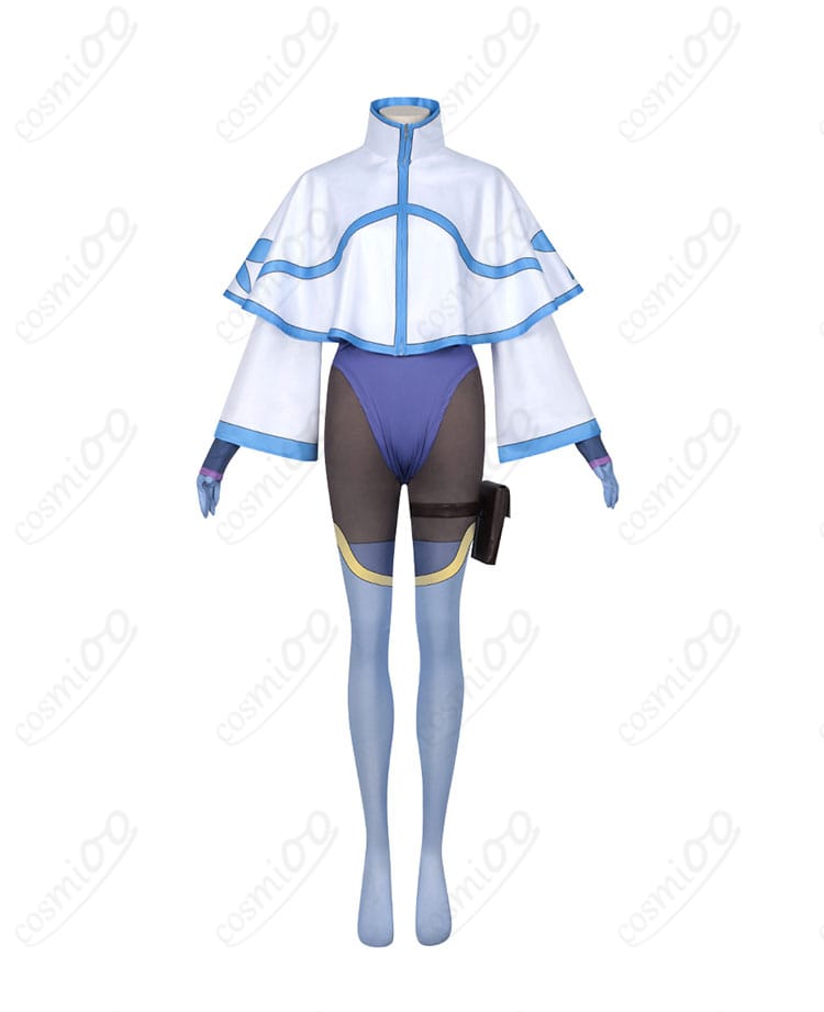 商品正面画像 - 和泉緋那コスプレ衣装の詳細な正面ビュー。キャットスーツとインナーが美しく再現されています。