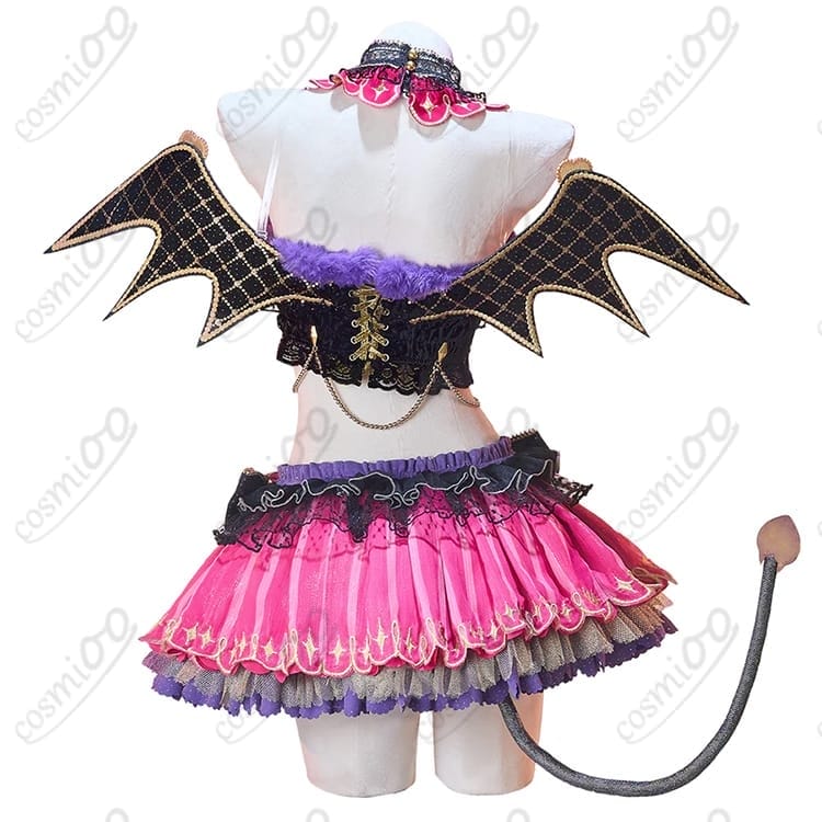 スクフェス 津島善子 コスプレ衣装｜堕天使ヨハネの小悪魔デザイン - 3枚目の画像