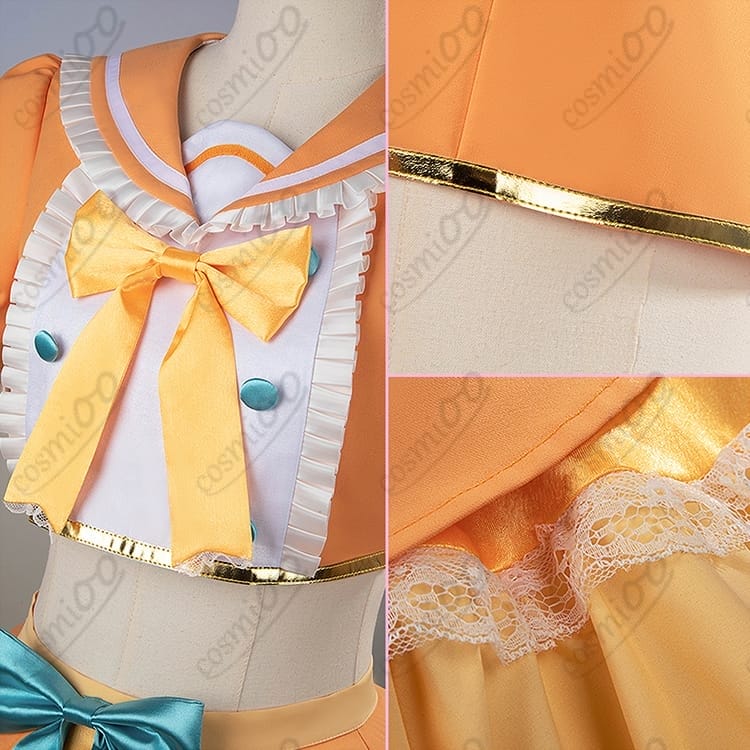 にじさんじ 星川サラ『だいしきゅーだいしゅき』MV衣装コスプレ高再現・S-XXL - 4枚目の画像