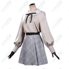 BanG Dream! 豊川祥子 コスプレ衣装 黒×紫のゴシック高再現 - 2枚目の画像（サムネイル）