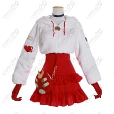 新世紀エヴァンゲリオン アスカ 冬の日コスプレ 高品質・通学風私服再現