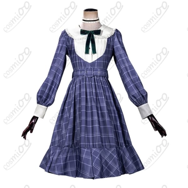 BanG Dream! Ave Mujica 若葉睦 コスプレ衣装｜チェック柄ワンピース再現