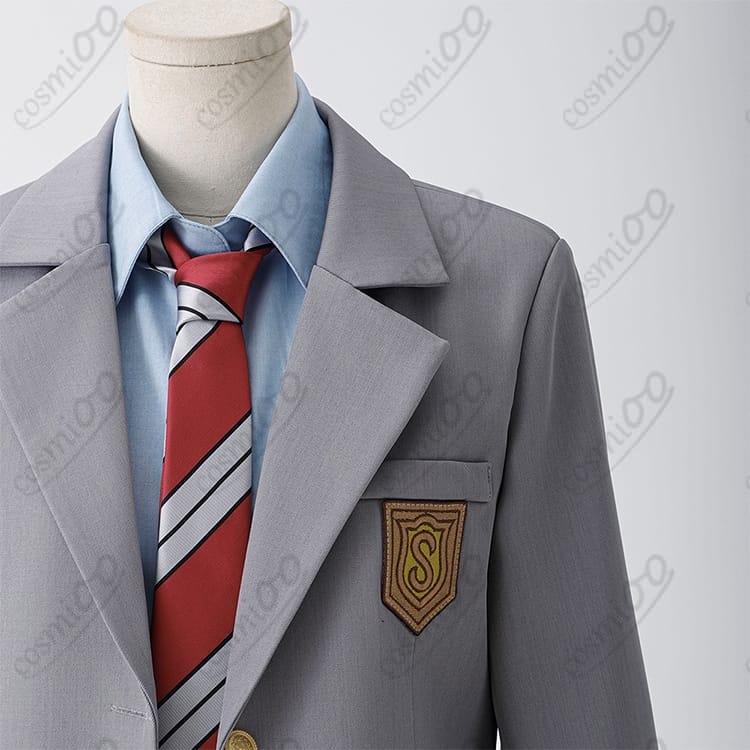 四月は君の嘘 宮園かをり 市立墨谷中学校制服コス 高再現・可憐なブレザーセット - 4枚目の画像