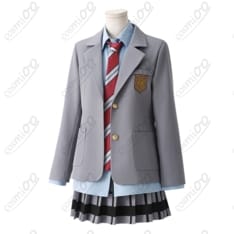 四月は君の嘘 宮園かをり 市立墨谷中学校制服コス 高再現・可憐なブレザーセット - 2枚目の画像（サムネイル）
