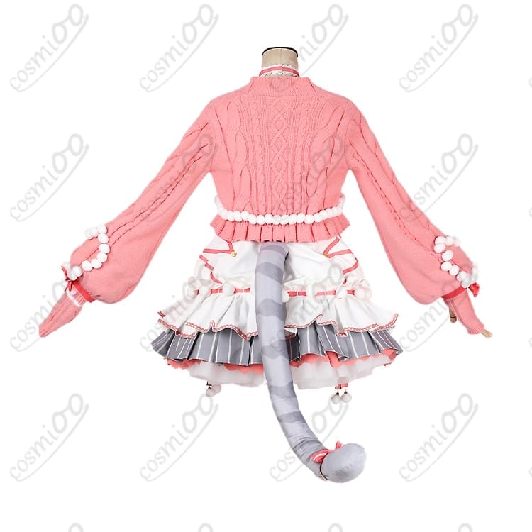 ラブライブ！スクスタ 東條希『猫日和』コスプレ衣装 高品質・紫系フルセット - 4枚目の画像