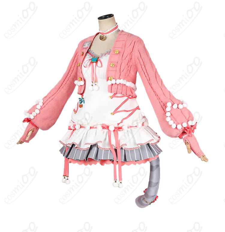 スクスタ 東條希 コスプレ衣装 猫日和ver 左側面シルエット―360度キュート