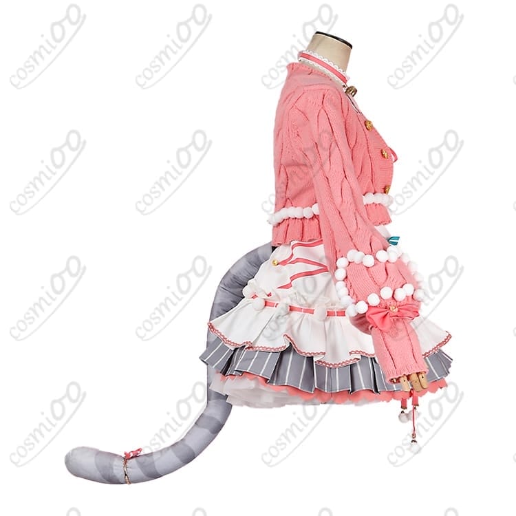 ラブライブ！スクスタ 東條希『猫日和』コスプレ衣装 高品質・紫系フルセット - 3枚目の画像